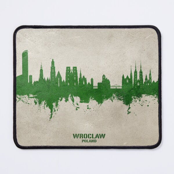 Item preview, Wroclaw Poland Skyline designed and sold by ArtPrints.