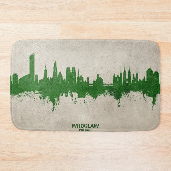 Item preview, Wroclaw Poland Skyline designed and sold by ArtPrints.