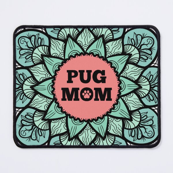 Item preview, Artsy Pug Mom designed and sold by momofdoggos.