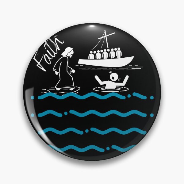 Item preview, Jesus Walks On Water designed and sold by RedSparkle.