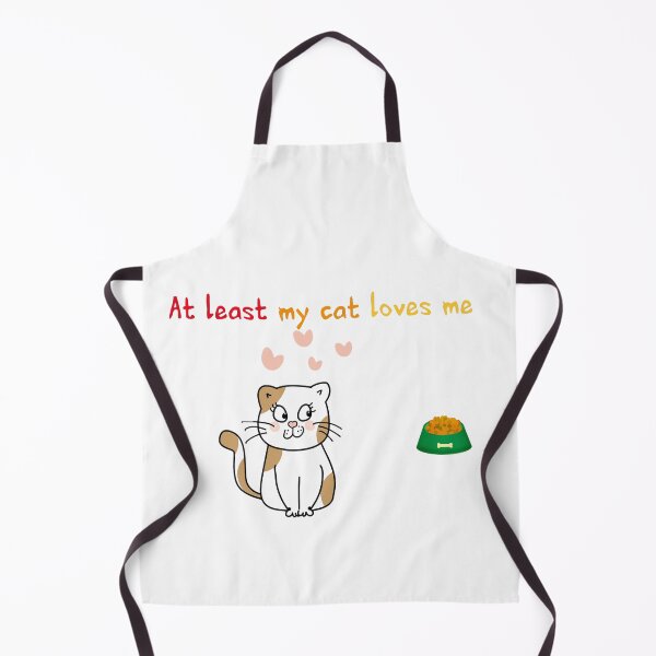 Item preview, AT LEAST MY CAT LOVES ME designed and sold by Elyora.