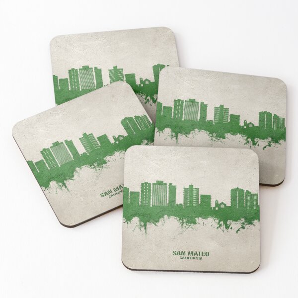 Item preview, San Mateo California Skyline designed and sold by ArtPrints.