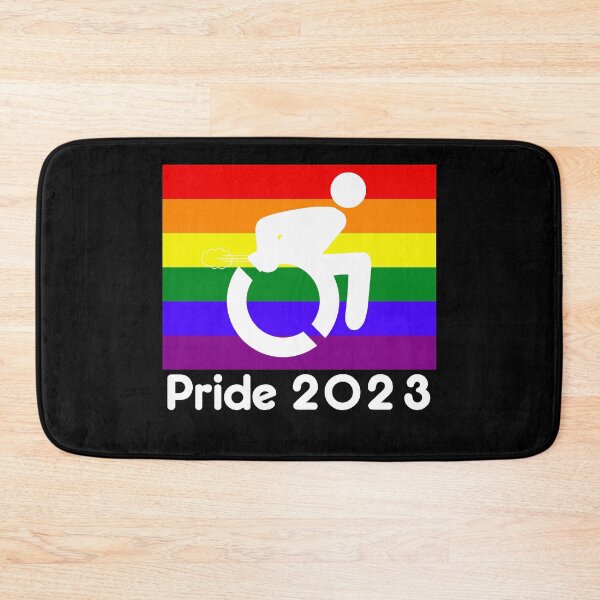 Item preview, Handicap Gay Pride 2023 designed and sold by roadworkplay.
