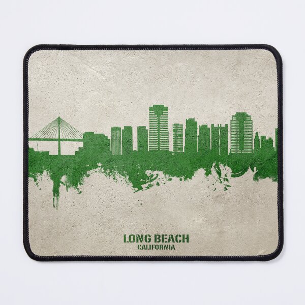 Item preview, Long Beach California Skyline designed and sold by ArtPrints.