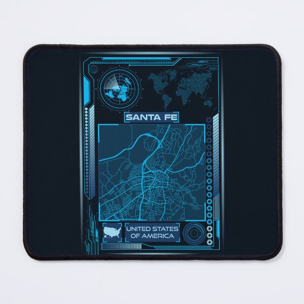 Item preview, SANTA FE MAP USA designed and sold by hatimelhag.