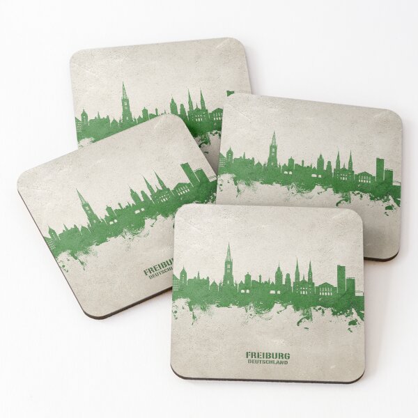 Item preview, Freiburg Germany Skyline designed and sold by ArtPrints.