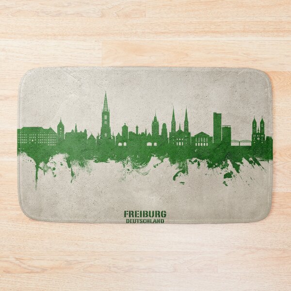 Item preview, Freiburg Germany Skyline designed and sold by ArtPrints.