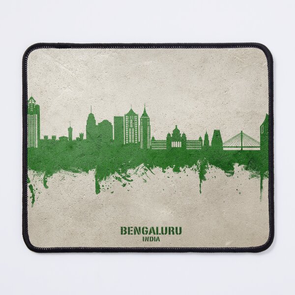 Item preview, Bengaluru Skyline India Bangalore designed and sold by ArtPrints.