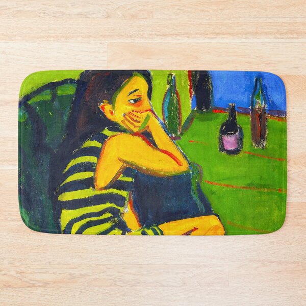 Item preview, HD ERNST LUDWIG KIRCHNER - Artistin - Marcella 1910 designed and sold by Go Logo Designs.