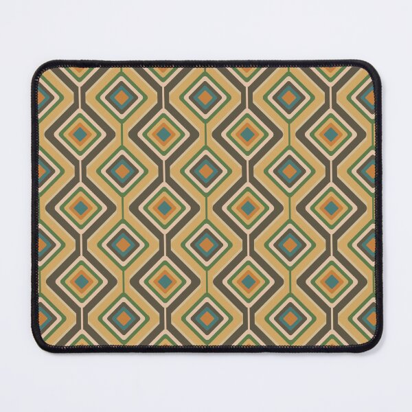 Item preview, Demantur, Vintage Diamond Geometric Patterns - Retro Color Scheme designed and sold by BesanoStyle.