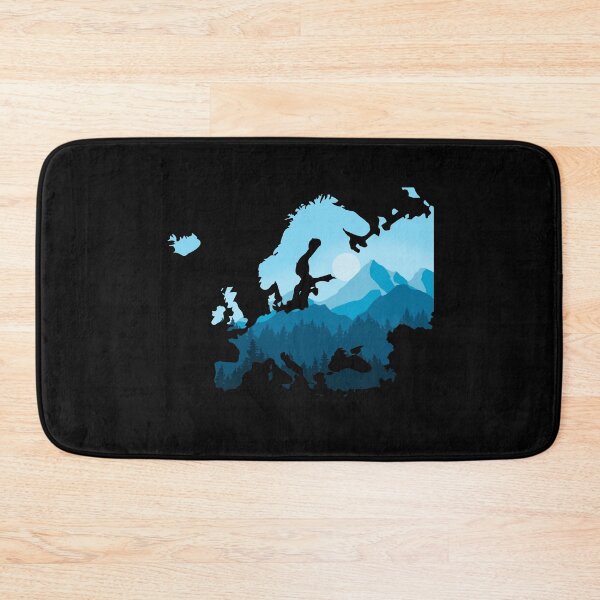 Item preview, europe map and landscape designed and sold by landscapeworlds.