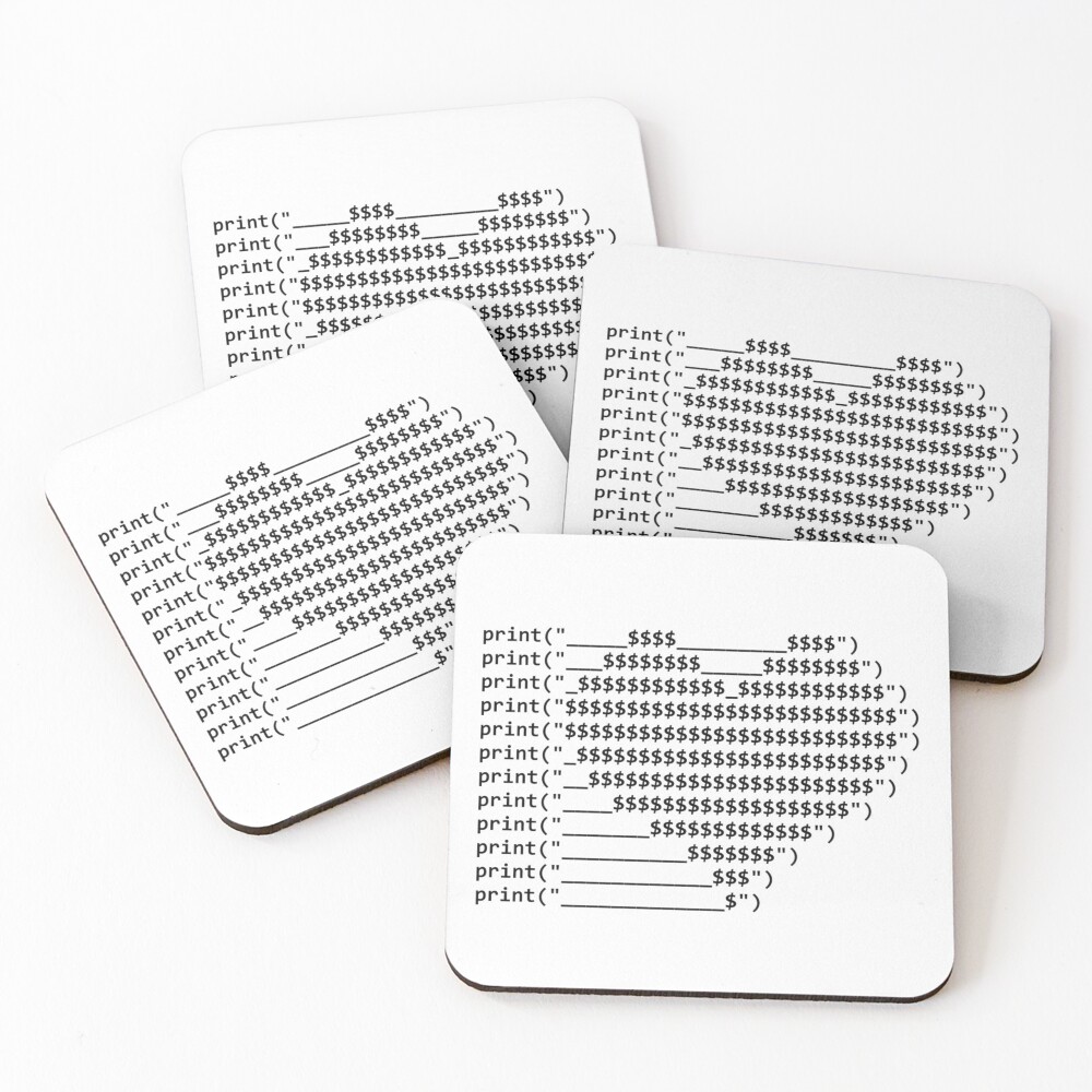 Item preview, Coasters (Set of 4) designed and sold by ComputerGeeksTs.
