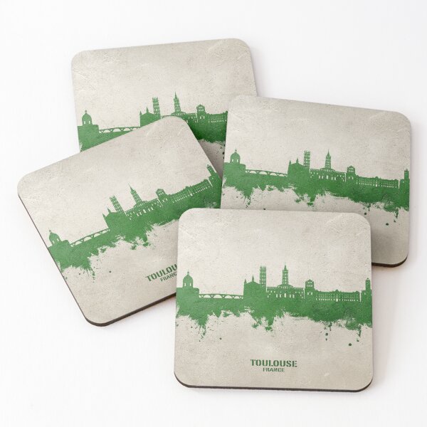 Item preview, Toulouse France Skyline designed and sold by ArtPrints.