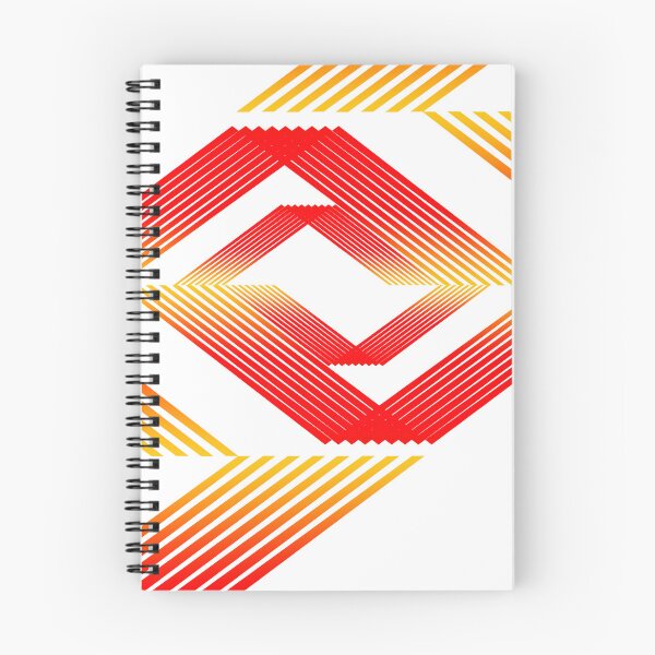 Item preview, Red And Yellow Moving Lines designed and sold by Bigrow.