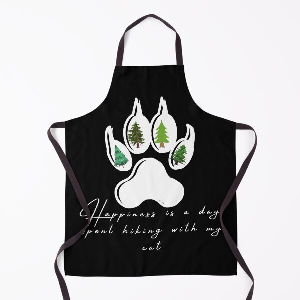Item preview, happiness is a day spent hiking with my cat designed and sold by jassine11.