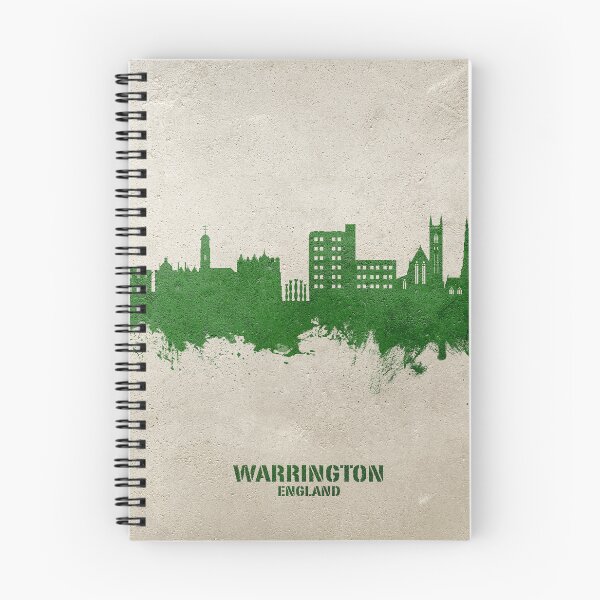 Item preview, Warrington England Skyline designed and sold by ArtPrints.