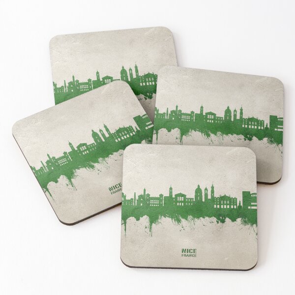 Item preview, Nice France Skyline designed and sold by ArtPrints.