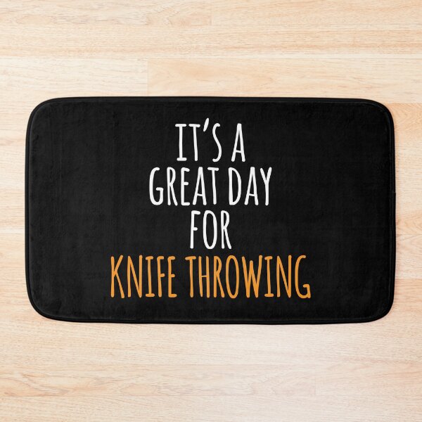 Item preview, It's a Great Day for Knife Throwing designed and sold by kindxinn.