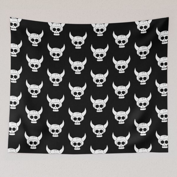 Item preview, Skeleton Tribal Leader Cartoon Art designed and sold by HangOnShopping.