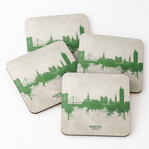 Item preview, Nantes France Skyline designed and sold by ArtPrints.