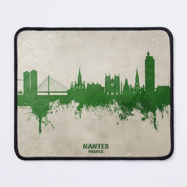 Item preview, Nantes France Skyline designed and sold by ArtPrints.