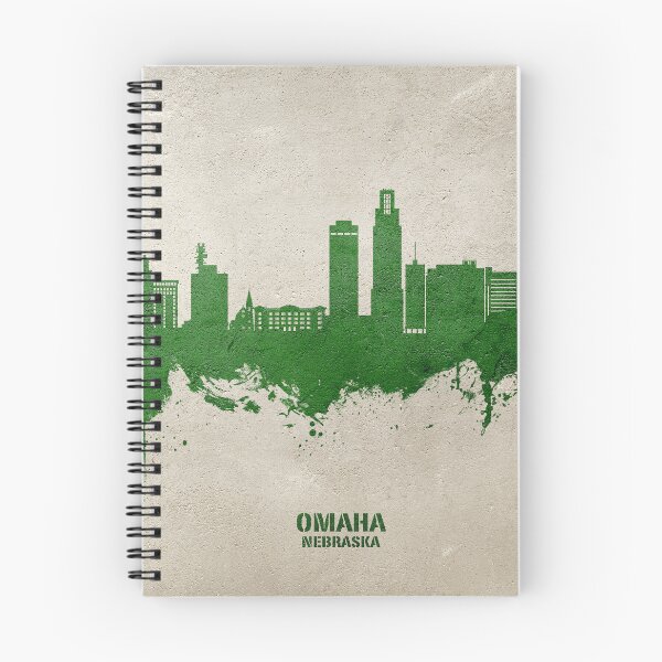 Artikelvorschau, Omaha Nebraska Skyline entworfen und verkauft von ArtPrints.