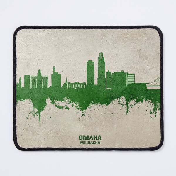 Item preview, Omaha Nebraska Skyline designed and sold by ArtPrints.