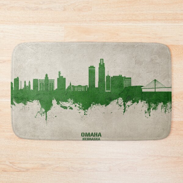 Item preview, Omaha Nebraska Skyline designed and sold by ArtPrints.