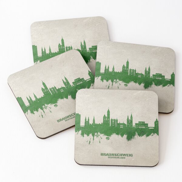 Item preview, Braunschweig Germany Skyline designed and sold by ArtPrints.