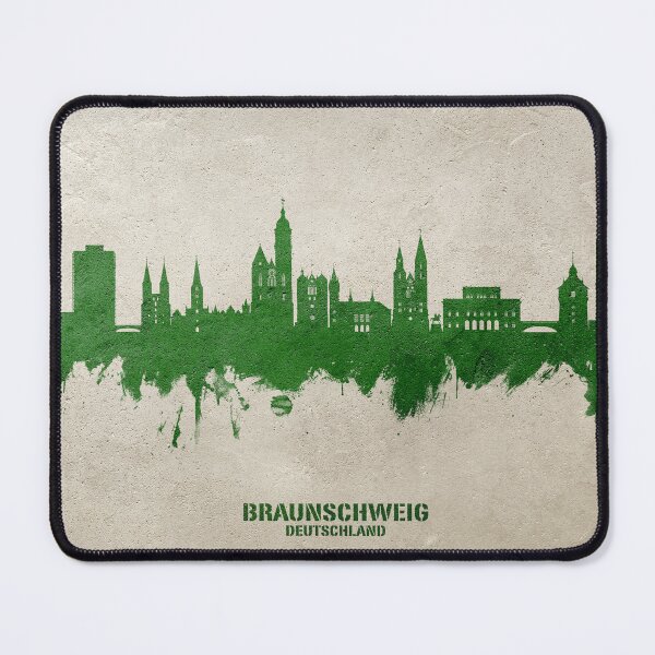 Item preview, Braunschweig Germany Skyline designed and sold by ArtPrints.