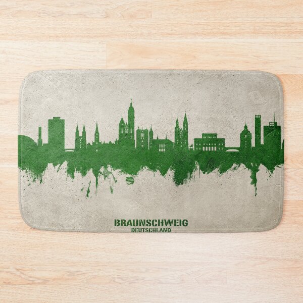 Item preview, Braunschweig Germany Skyline designed and sold by ArtPrints.