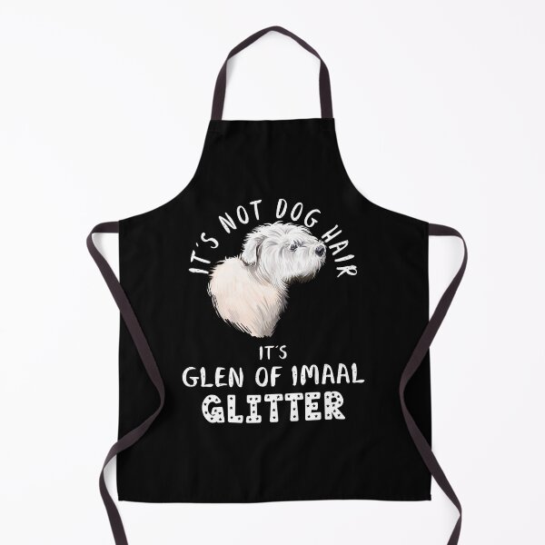 Item preview, It's not dog hair it's GLEN OF IMAAL TERRIER glitter funny dog quote designed and sold by theshirtinator.