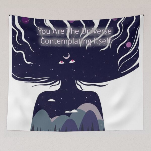Item preview, You are the universe contemplating itself  designed and sold by ritusdesigns.