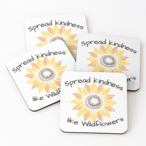Item preview, Spread kindness like wild flowers  designed and sold by Vicsdesignsart.