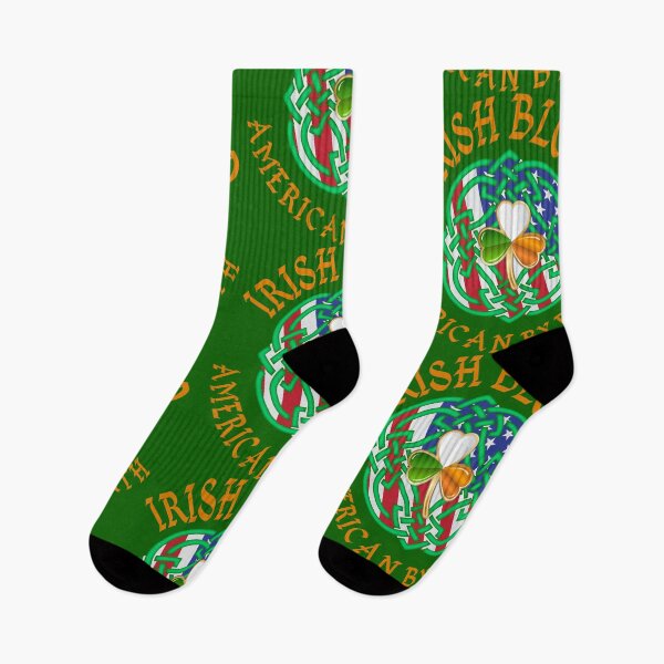 Item preview, Irish Blood American by Birth designed and sold by Warrior Veteran Clothing.