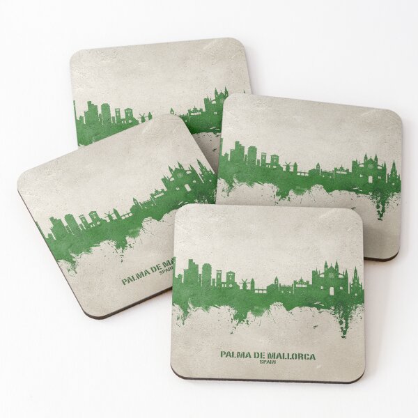 Item preview, Palma de Mallorca Spain Skyline designed and sold by ArtPrints.