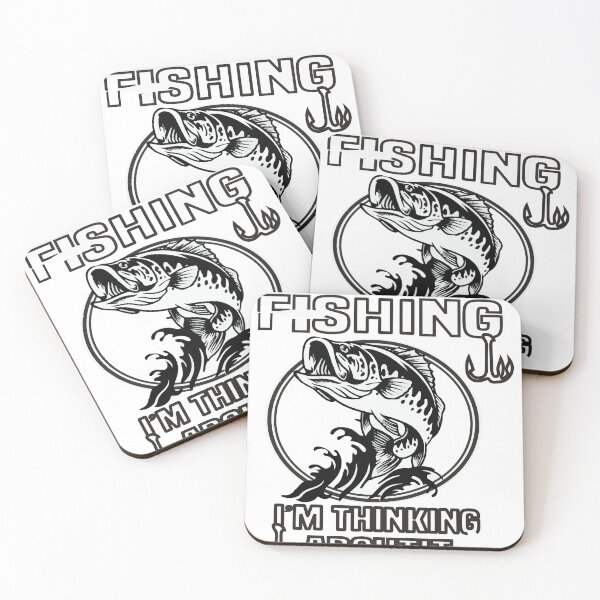 Item preview,  IF I'M NOT FISHING I'M THINKING ABOUT IT designed and sold by ZOUBAH.