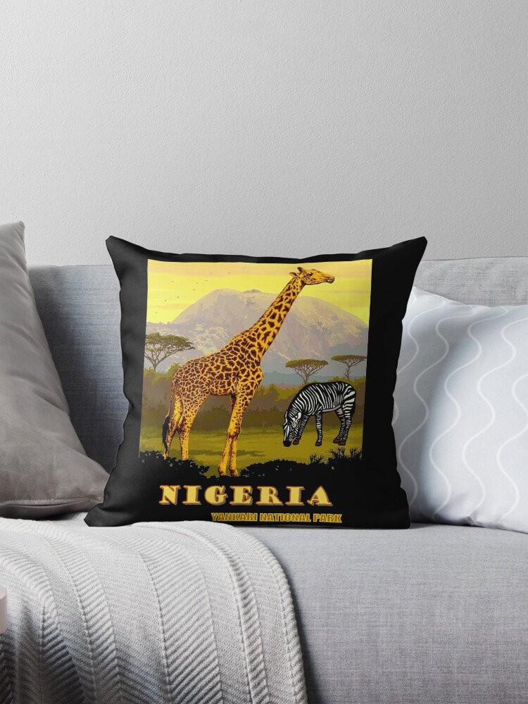 NIGERIA Yankari National Park Tourism Advertising Print