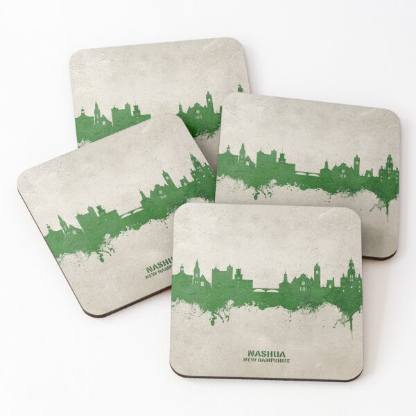 Item preview, Nashua New Hampshire Skyline designed and sold by ArtPrints.