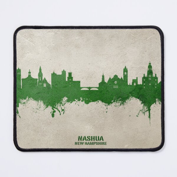 Item preview, Nashua New Hampshire Skyline designed and sold by ArtPrints.
