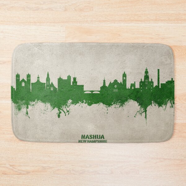 Item preview, Nashua New Hampshire Skyline designed and sold by ArtPrints.