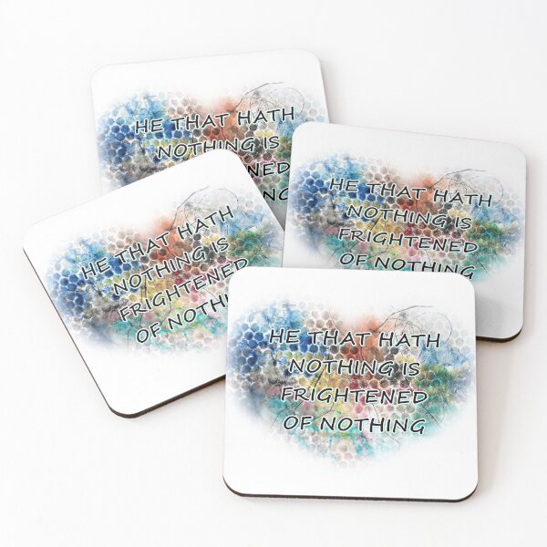 Item preview, He that hath nothing is frightened of nothing, great thinkers, great philosophers, inscriptions designed and sold by NessArtByEwa.