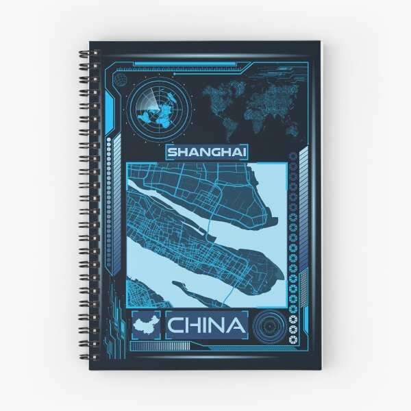 Item preview, SHANGHAI MAP CHINA designed and sold by hatimelhag.