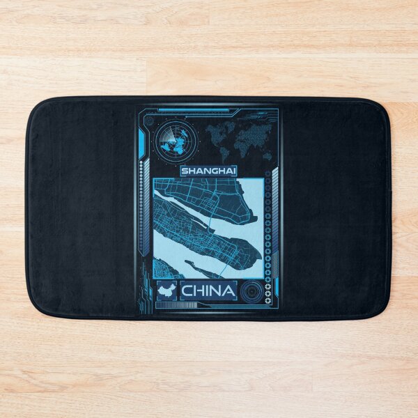 Item preview, SHANGHAI MAP CHINA designed and sold by hatimelhag.