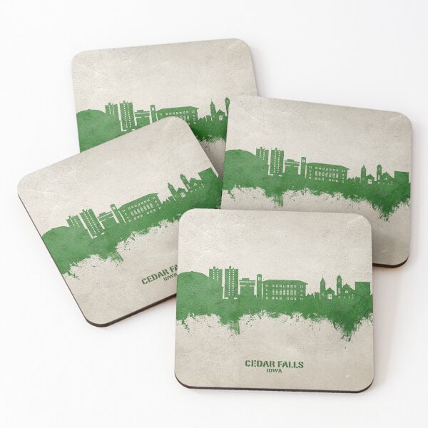 Item preview, Cedar Falls Iowa Skyline designed and sold by ArtPrints.