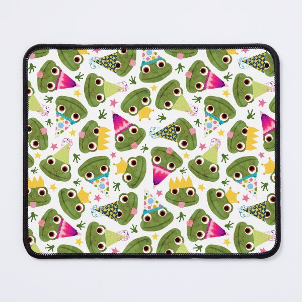 Item preview, Party Frogs! // White designed and sold by The Wellington Boot.