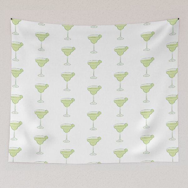 Item preview, Margarita with Lime Sticker designed and sold by PinkTequilaShop.