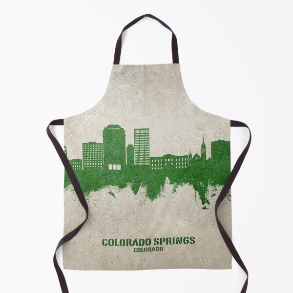 Artikelvorschau, Colorado Springs Colorado Skyline entworfen und verkauft von ArtPrints.