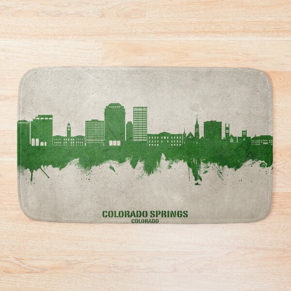 Item preview, Colorado Springs Colorado Skyline designed and sold by ArtPrints.