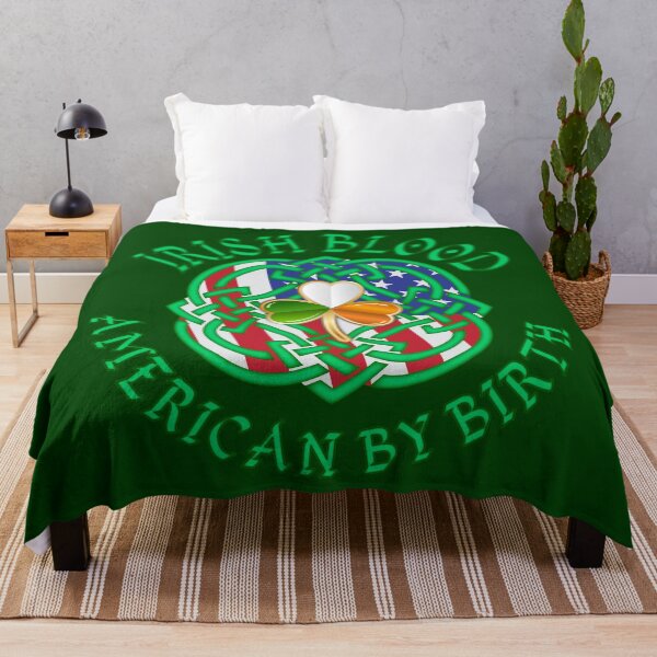 Item preview, Irish Blood American by Birth 2 designed and sold by Warrior Veteran Clothing.